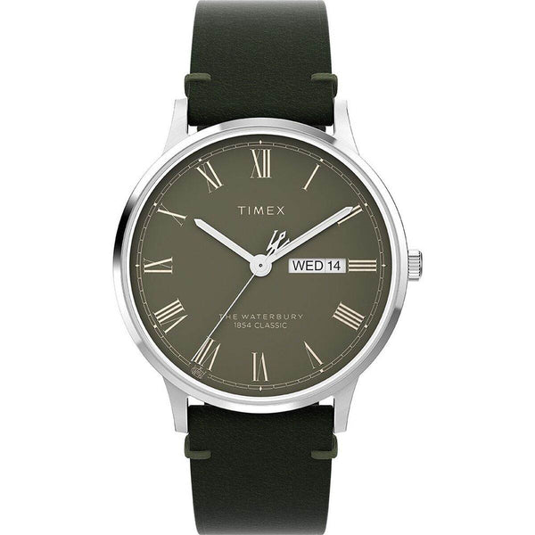 Ura moška Timex THE WATERBURY Zelena (Ø 40 mm) - Shopper.si