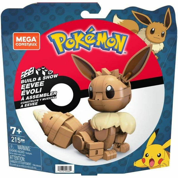 Spojena figura Mega Construx Eevee Medium + 7 Let 215 Kosi - Shopper.si