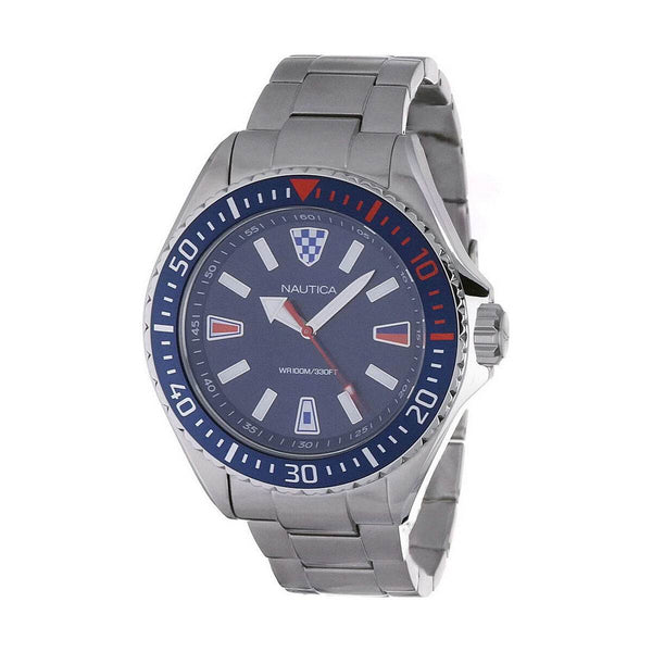 Ura moška Nautica CRANDON PARK BEACH Srebrna (Ø 46 mm) - Shopper.si