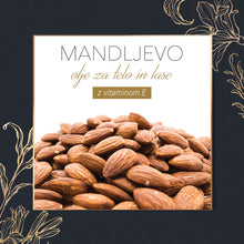 Body Queen Mandljevo olje z vitaminom E (200ml) – Luksuzna nega za sijočo kožo in lase