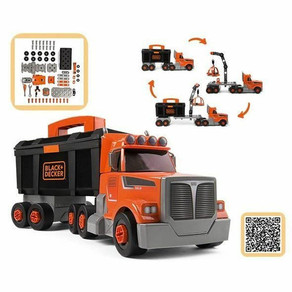 Tovornjak Smoby BLACK + DECKER Rumena - Shopper.si