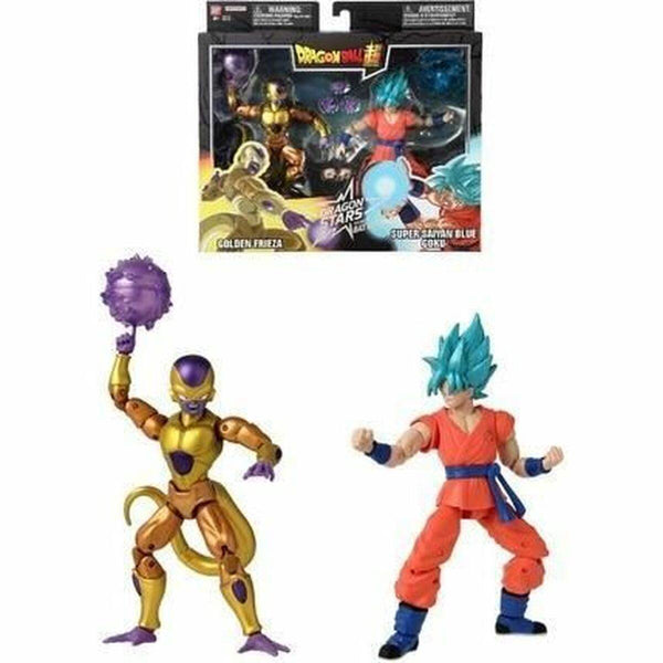 Super junaki Dragon Ball Super Dragon Stars: Golden Frieza vs Super Saiyan Blue Goku 17 cm - Shopper.si