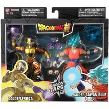 Super junaki Dragon Ball Super Dragon Stars: Golden Frieza vs Super Saiyan Blue Goku 17 cm - Shopper.si
