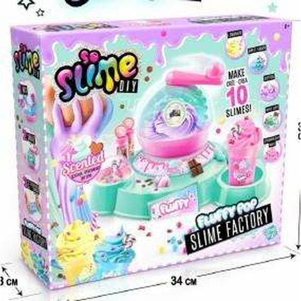 Slime Canal Toys Fluffy Roza Turkizno - Shopper.si