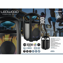 Zvočnik BLuetooth Prenosni Ledwood DROP300 BT 300W 90 W - Shopper.si
