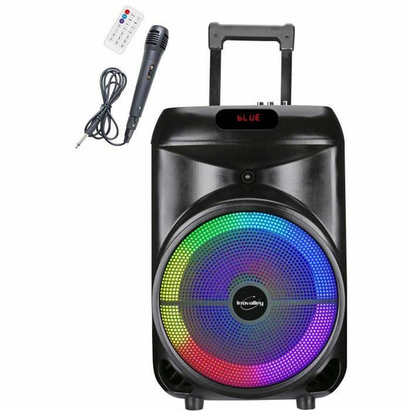 Zvočnik BLuetooth Prenosni Inovalley Črna 700 W - Shopper.si