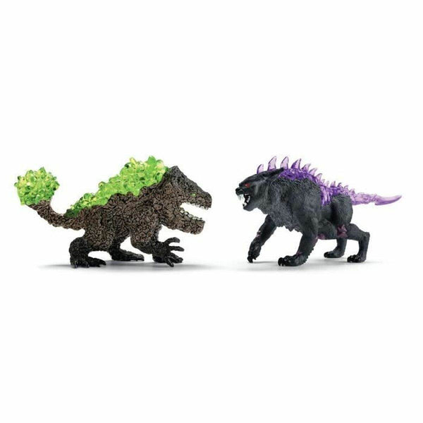 Super junaki Schleich Dark Lynx vs Stone Crusher Duo Figurines - Shopper.si