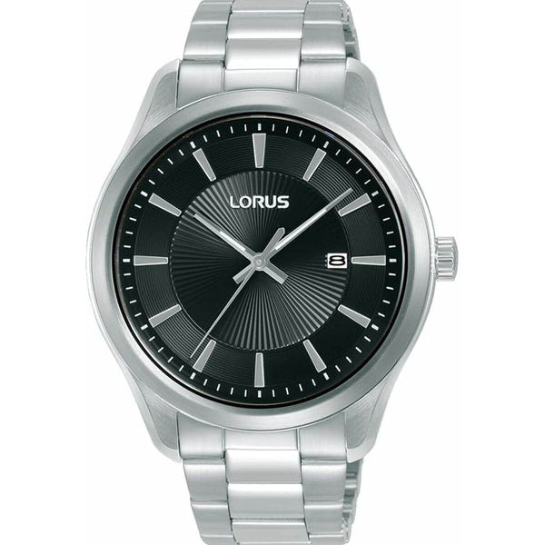 Ura moška Lorus RH925RX9 Črna Srebrna - Shopper.si