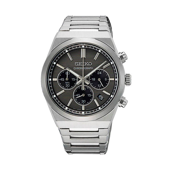 Ura moška Seiko SSB455P1 Siva Srebrna - Shopper.si