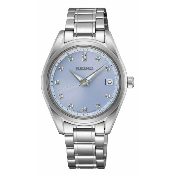 Ura moška Seiko SUR581P1 Srebrna - Shopper.si