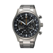 Ura moška Seiko SSB447P1 Črna Srebrna - Shopper.si