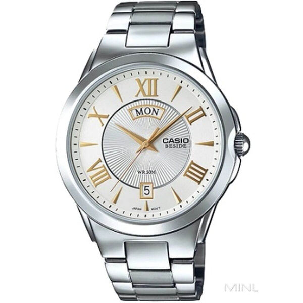 Ura moška Casio BESIDE Srebrna (Ø 41 mm) - Shopper.si