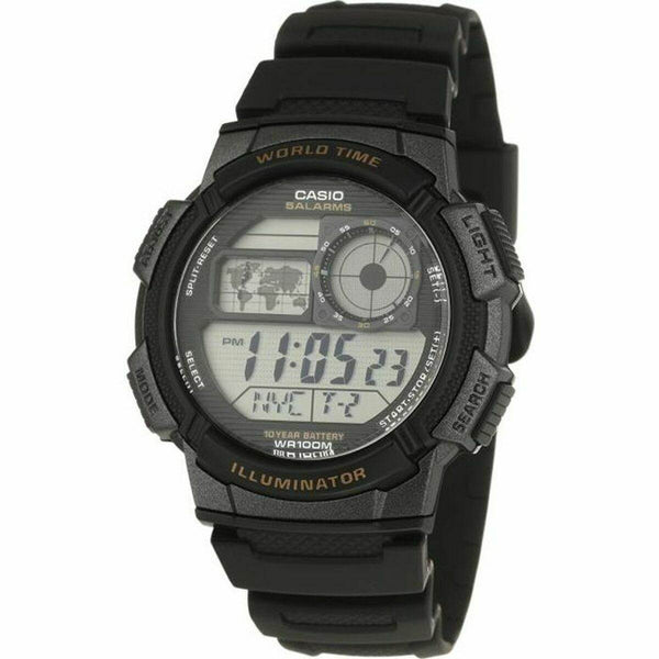 Ura uniseks Casio AE-1000W-1AVEF Digitalen Kvarčni Športni - Shopper.si