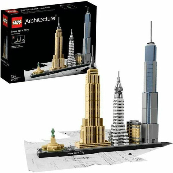 Kocke Lego Architecture 21028 New York Pisana 600 Kosi - Shopper.si