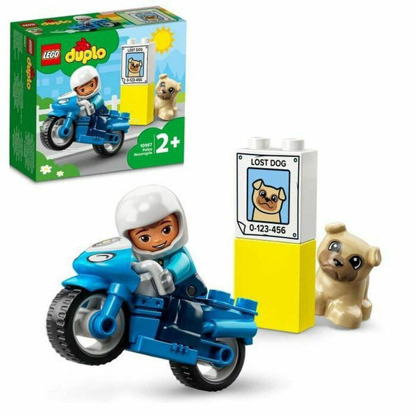 Kocke Lego 10967 DUPLO The Police Motorcycle Pisana - Shopper.si