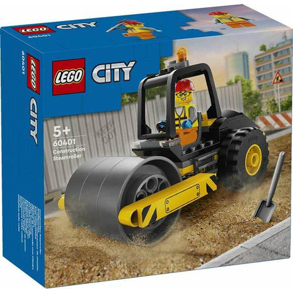 Kocke Lego 60401 - Construction Steamroller Pisana 78 Kosi - Shopper.si