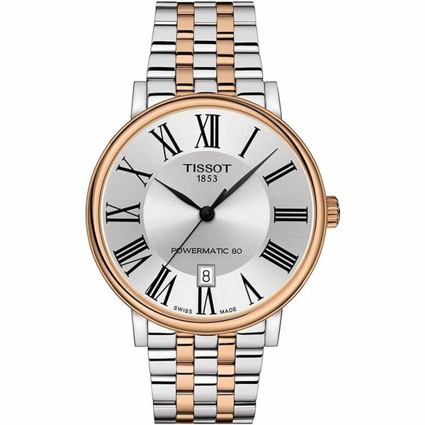 Ura moška Tissot CARSON POWERMATIC 80 (Ø 40 mm) (Ø 34 mm) - Shopper.si
