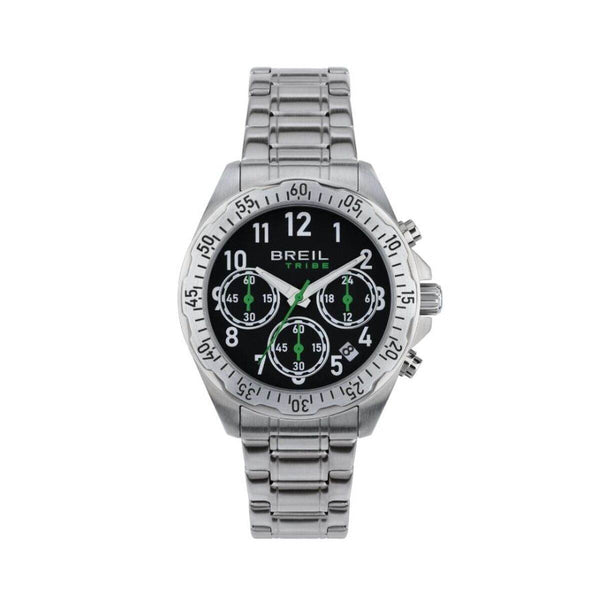 Ura moška Breil EW0712 Črna Srebrna (Ø 37 mm) - Shopper.si