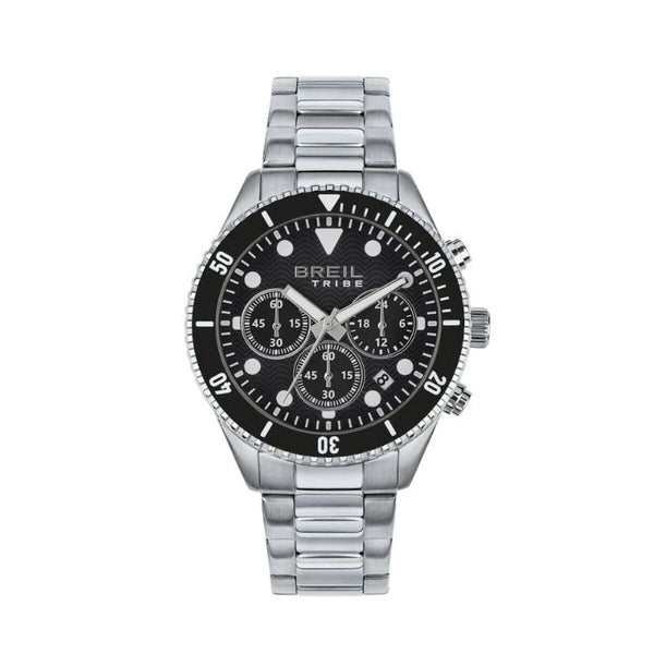 Ura moška Breil EW0713 Črna Srebrna (Ø 41 mm) - Shopper.si