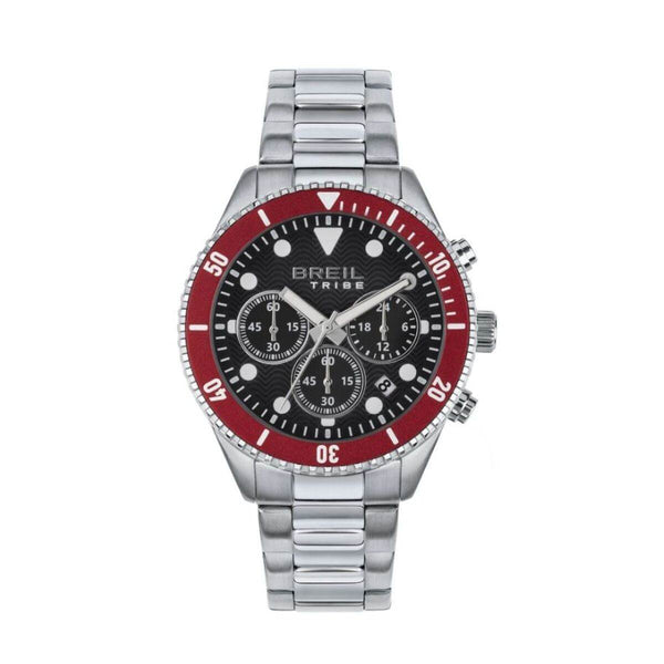 Ura moška Breil EW0714 Črna Srebrna (Ø 41 mm) - Shopper.si