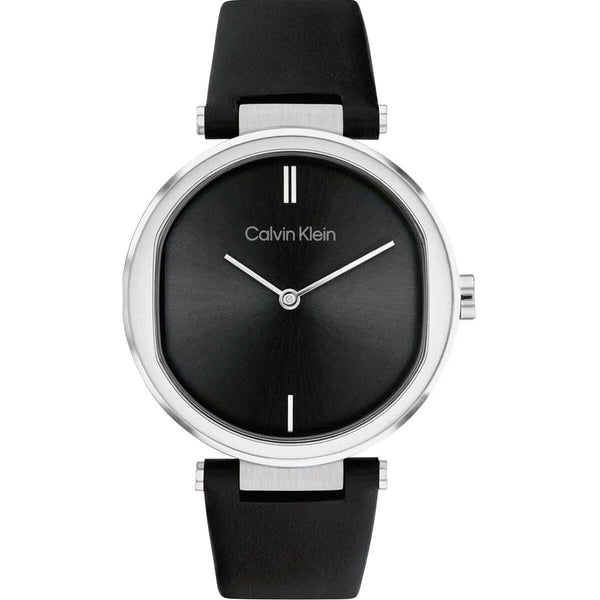 Ura moška Calvin Klein 25200255 Črna (Ø 30 mm) - Shopper.si