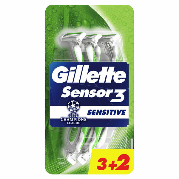 Brivnik za enkratno uporabo Gillette SENSOR (5 kosov) - Shopper.si