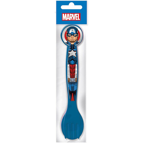 Komplet jedilnega pribora The Avengers CZ11397 Pisana Plastika 2 Kosi - Shopper.si