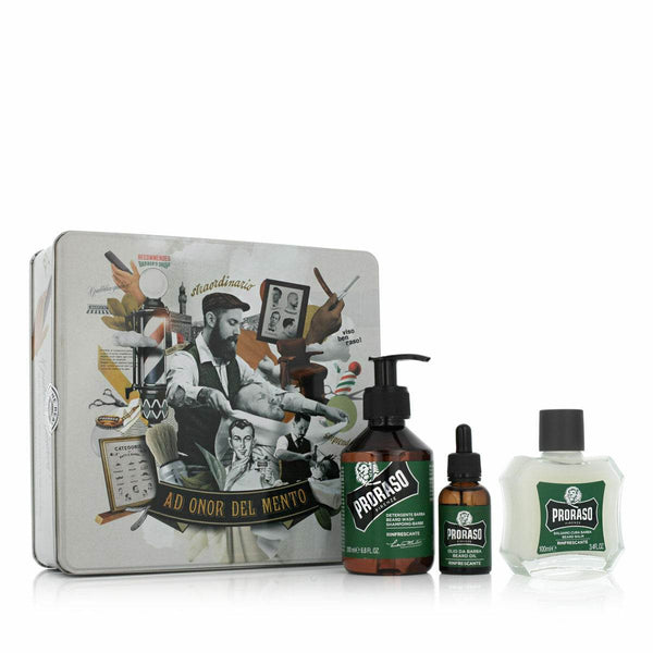 Komplet za nego brade Proraso Línea Refrescante 3 Kosi - Shopper.si