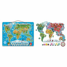 Sestavljanka Puzzle Clementoni Magnetska Zemljevid Sveta 110 Kosi - Shopper.si