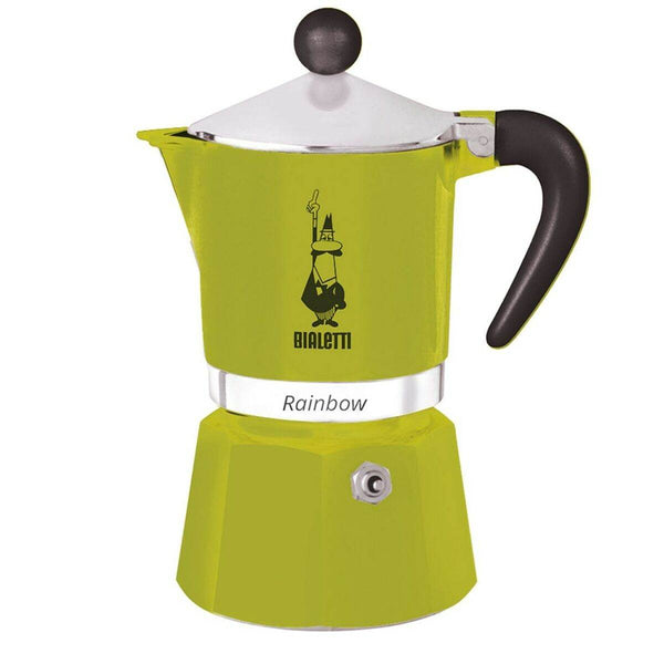 Italijanski Kuhalnik za Kavo Bialetti Rainbow Vert Kovina Aluminij - Shopper.si
