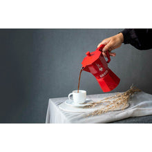 Italijanski Kuhalnik za Kavo Bialetti MOKA EXCLUSIVE Rdeča Aluminij 3 Cești - Shopper.si