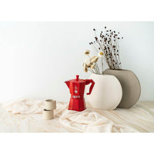 Italijanski Kuhalnik za Kavo Bialetti MOKA EXCLUSIVE Rdeča Aluminij 3 Cești - Shopper.si