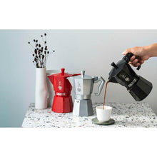 Italijanski Kuhalnik za Kavo Bialetti MOKA EXCLUSIVE Rdeča Aluminij 3 Cești - Shopper.si