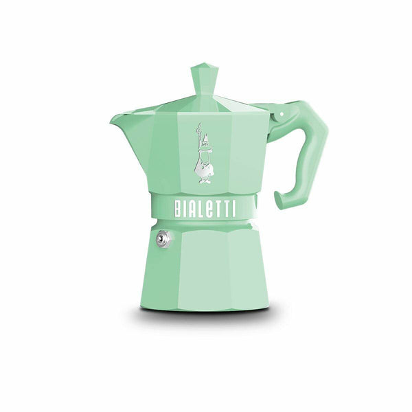 Italijanski Kuhalnik za Kavo Bialetti MOKA EXCLUSIVE 6T Zelena Aluminij 6 Skodelice (6 kosov) - Shopper.si