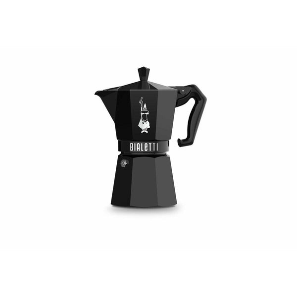Italijanski Kuhalnik za Kavo Bialetti MOKA EXCLUSIVE Črna Aluminij 6 Skodelice - Shopper.si