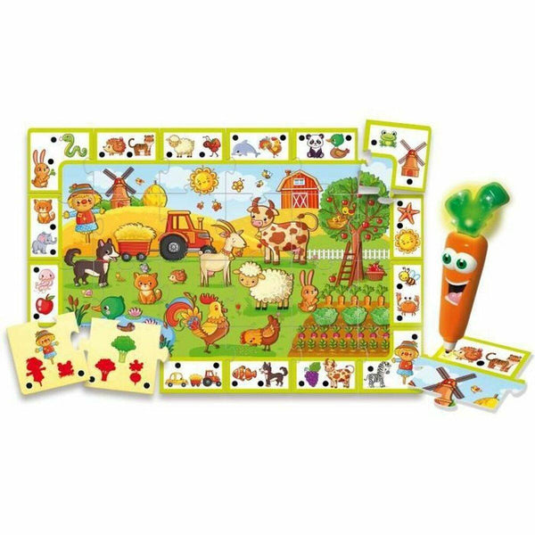 Didaktična igra Lisciani Giochi Hablando Carotina - Happy Farm (2 kosov) - Shopper.si