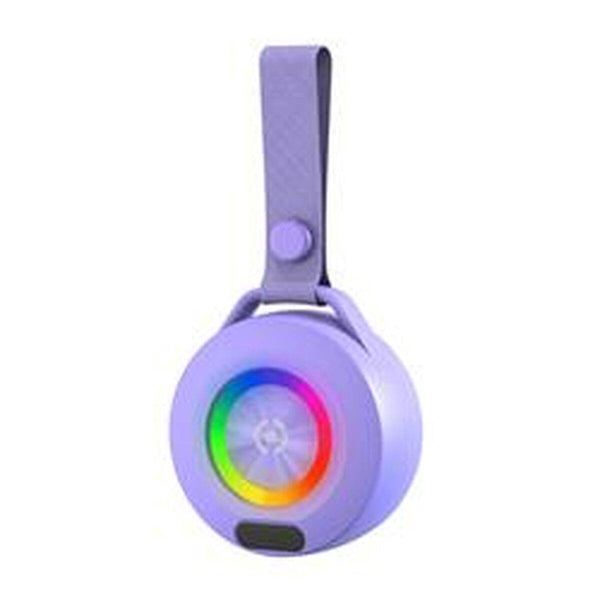 Zvočnik BLuetooth Prenosni Celly LIGHTBEATVL Vijolična 5 W - Shopper.si