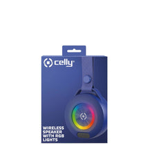 Zvočnik Prenosni Celly LIGHTBEATBL Modra 5 W - Shopper.si