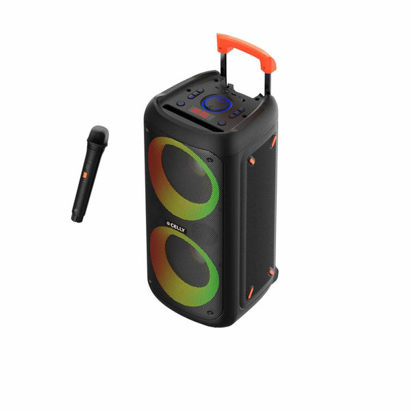 Zvočnik BLuetooth Prenosni Celly PARTYSPEAKERWLM Črna 4 W - Shopper.si