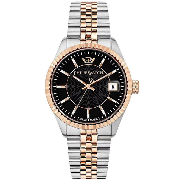 Ura moška Philip Watch R8253597085 Črna Srebrna - Shopper.si