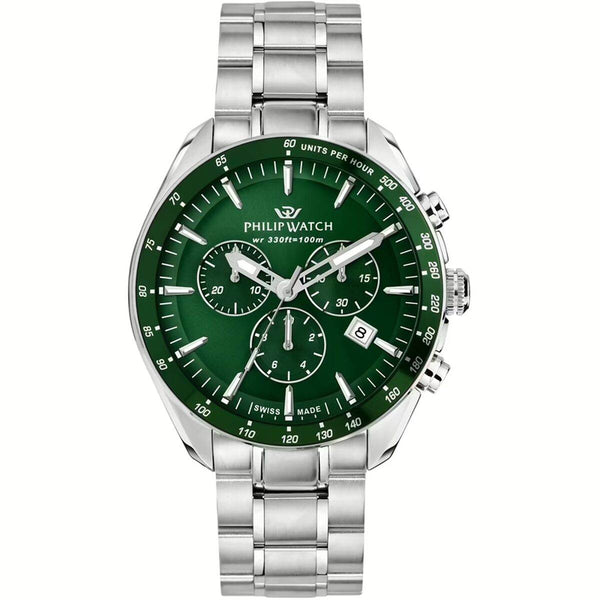 Ura moška Philip Watch R8273995019 Zelena - Shopper.si