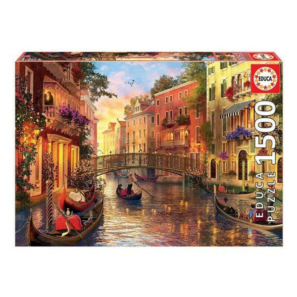 Sestavljanka Puzzle Educa Sunset in Venezia (1500 pcs) - Shopper.si