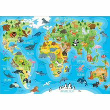 Sestavljanka Puzzle Educa Animals Map (150 pcs) - Shopper.si