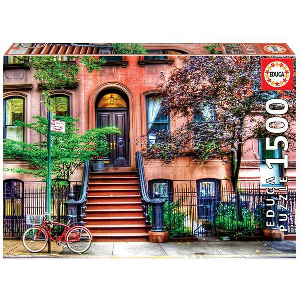 Sestavljanka Puzzle Educa 1500 Greenwich Village, New York - Shopper.si