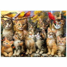 Sestavljanka Puzzle Educa Gatitos y Pájaros 500 Kosi - Shopper.si