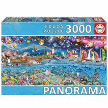 Sestavljanka Puzzle Educa Panorama de la Vida 3000 Kosi - Shopper.si
