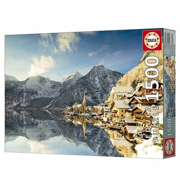 Sestavljanka Puzzle Educa Winter in Hallstatt, Austria - Shopper.si
