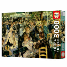Sestavljanka Puzzle Educa Baile en el Moulin De La Galette 3000 Kosi - Shopper.si