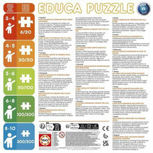 Komplet 4 puzzle sestavljank Educa Dino Spidey (4 kosov) - Shopper.si