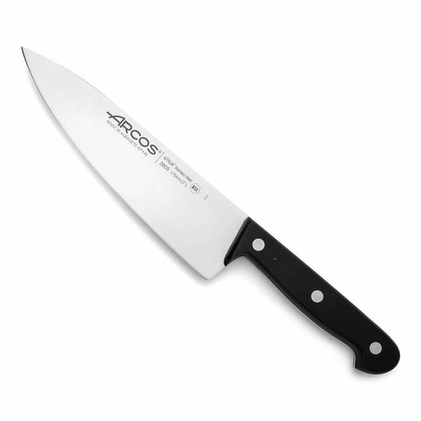 Kuhinjski nož Arcos 17,5 cm Črna - Shopper.si